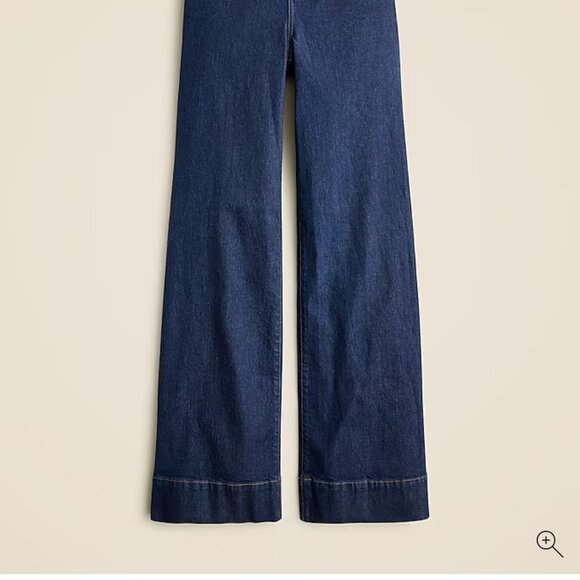 J.Crew High-Rise Denim Trouser Jean 28T - Picture 2 of 8